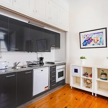 Baixa-chiado Getaway Apartamento *